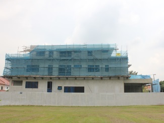Erection of 3 Storey Envelope